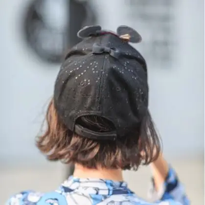 Korean style New Fashion The ear lace peaked cap spring cotton Baseball for men women adjustable hip hop Sun hat | Аксессуары для
