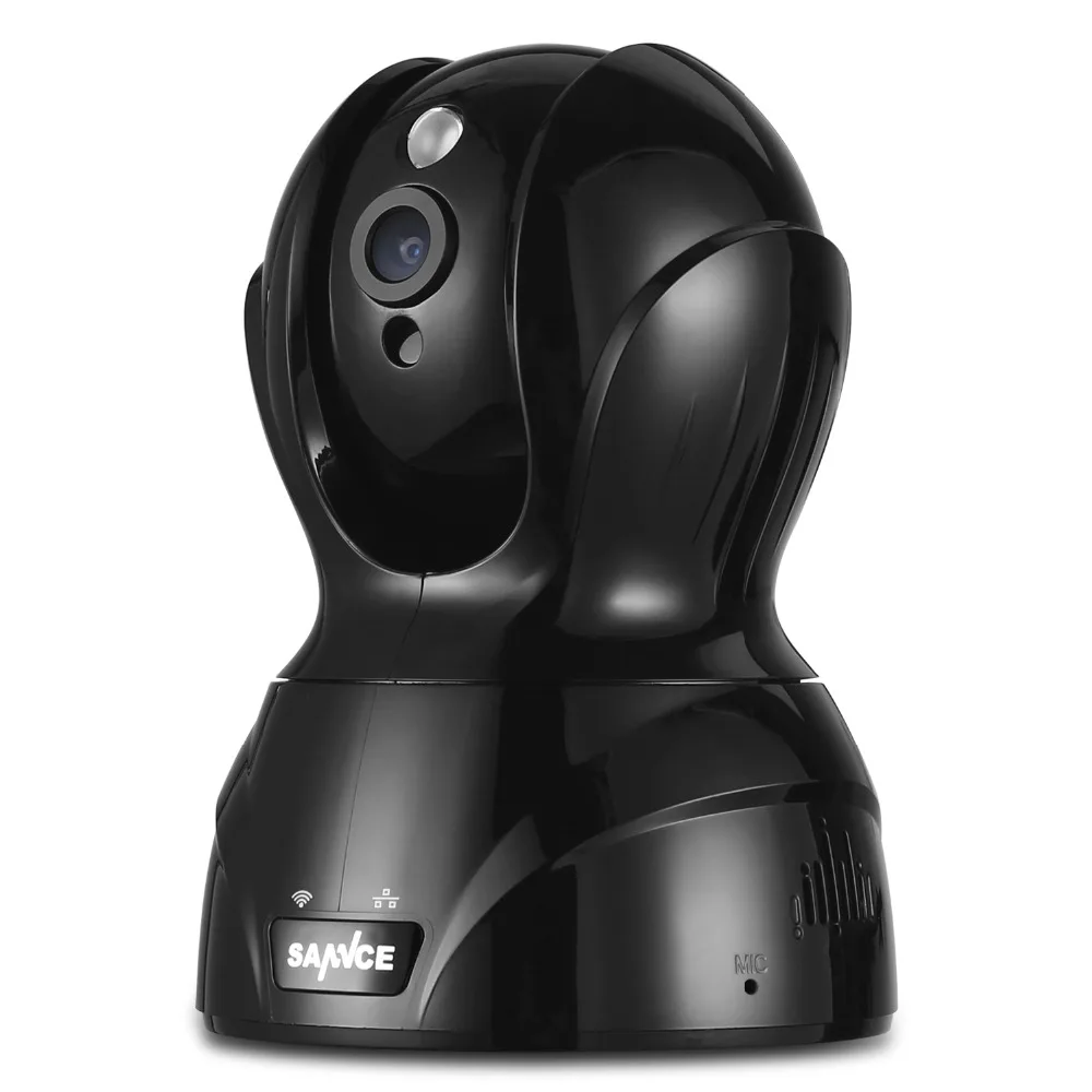 Мини камера видеонаблюдения SANNCE 2 0 МП 1080 P 8 кратный зум IP H.264 беспроводная