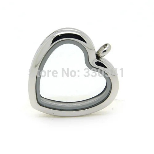 Плавающий медальон в форме сердца 10 шт. медальоны из нержавеющей стали с памятью