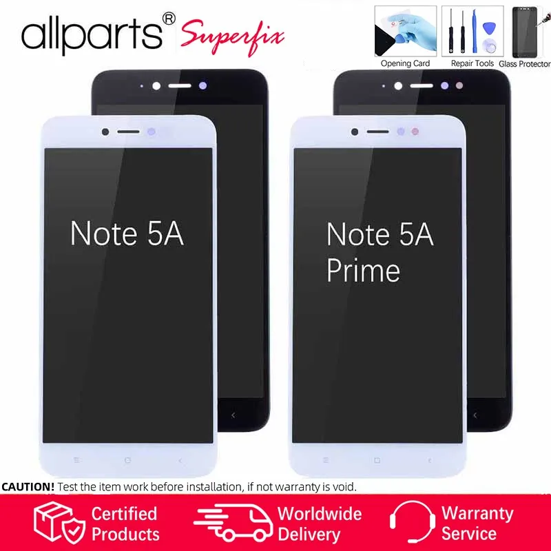 Для Xiaomi Redmi Примечание 5a дисплей сенсорный экран для Prime Замена Note ЖК дисплей|display