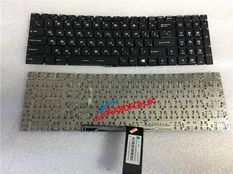 Оригинальный V143422DK1 для MSI PE60 PE70 PX60 GP62 GP72 GE62 GE72 тестер клавиатуры OK|Компьютерные