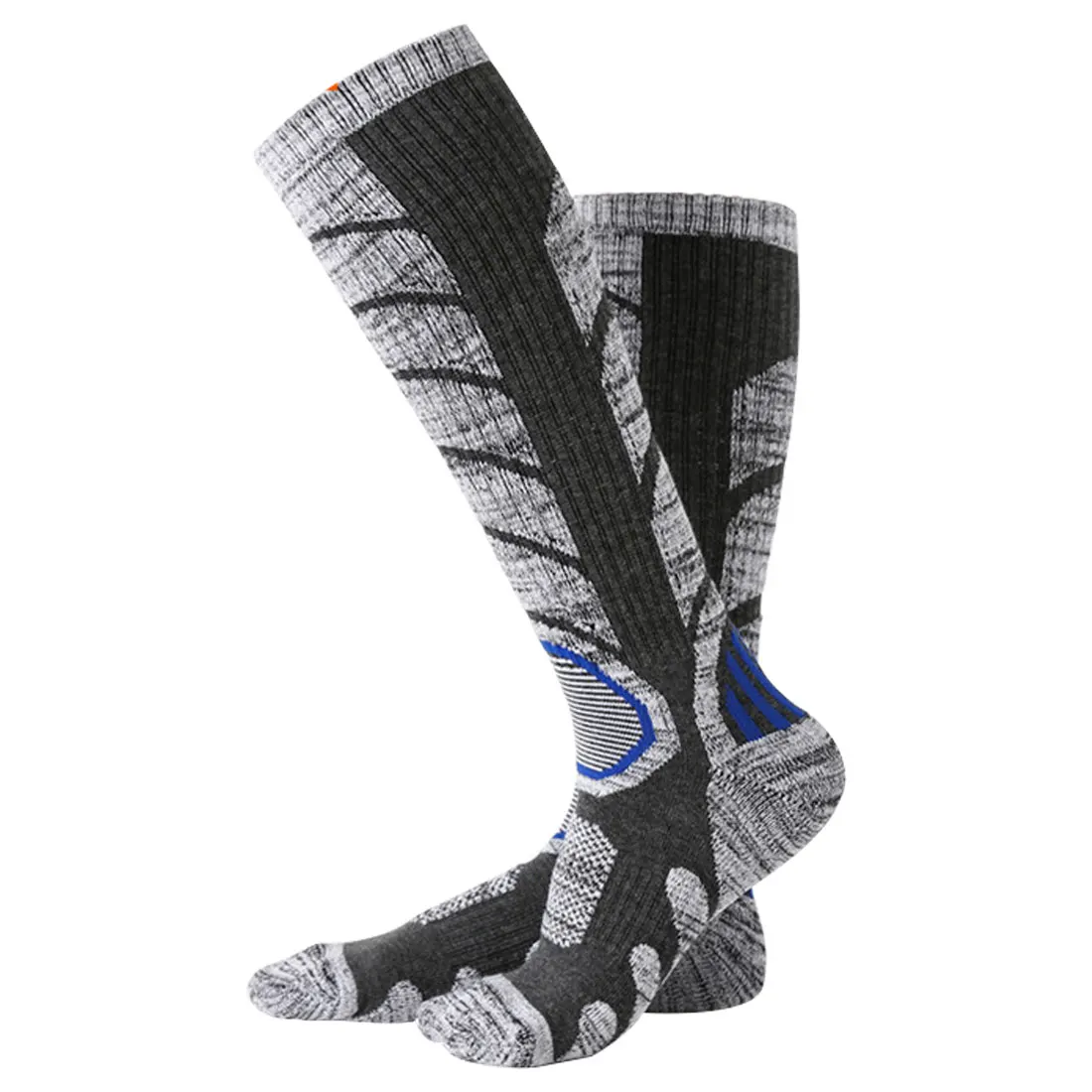 Теплые зимние лыжные носки для мужчин и женщин толстые хлопковые спортивные