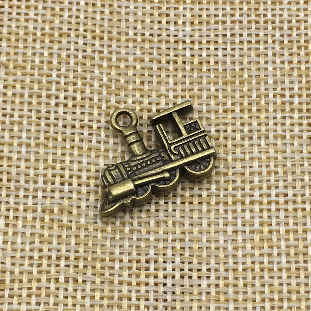 20 шт. поезд локомотив цвет искусственные поделки DIY|jewelry making supplies chain|charms butterflyjewelry