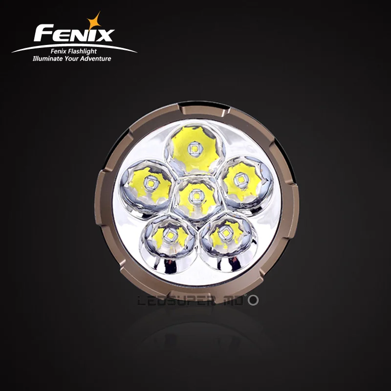 6000 Lumens Ultra-high Output Fenix RC40 Handheld Searchlight / U2 LED Flashlight with 7800 mAh Li-ion Battery