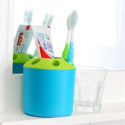 1 шт. многоцветная зубная щетка Коробка для хранения зубной пасты HolderBathroom