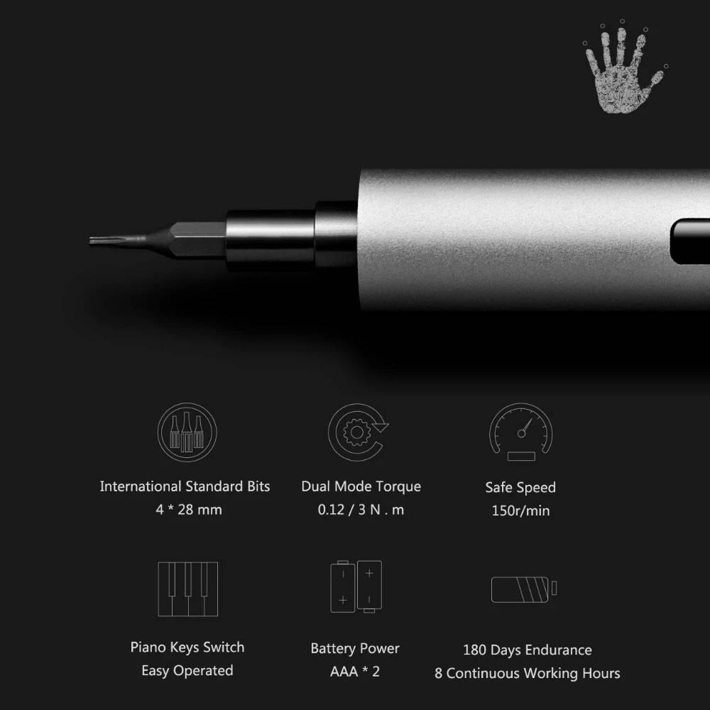 Youpin Wowstick электрическая отвертка 1P + Pro 23 в 1 алюминиевый корпус DIY Ремонтные