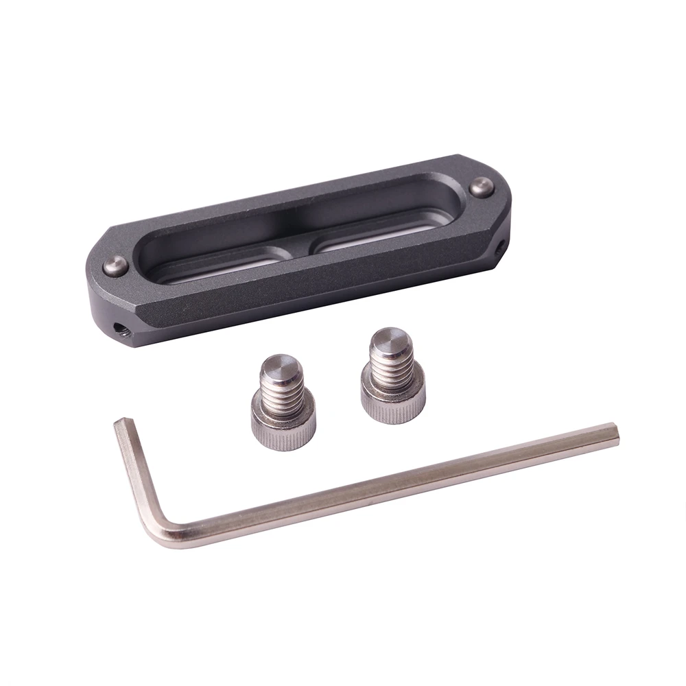 Mini Anti-Off Quick Release NATO Rail (Thickness 9mm Length 64mm) for Handle Camera Cage-2600 | Cage