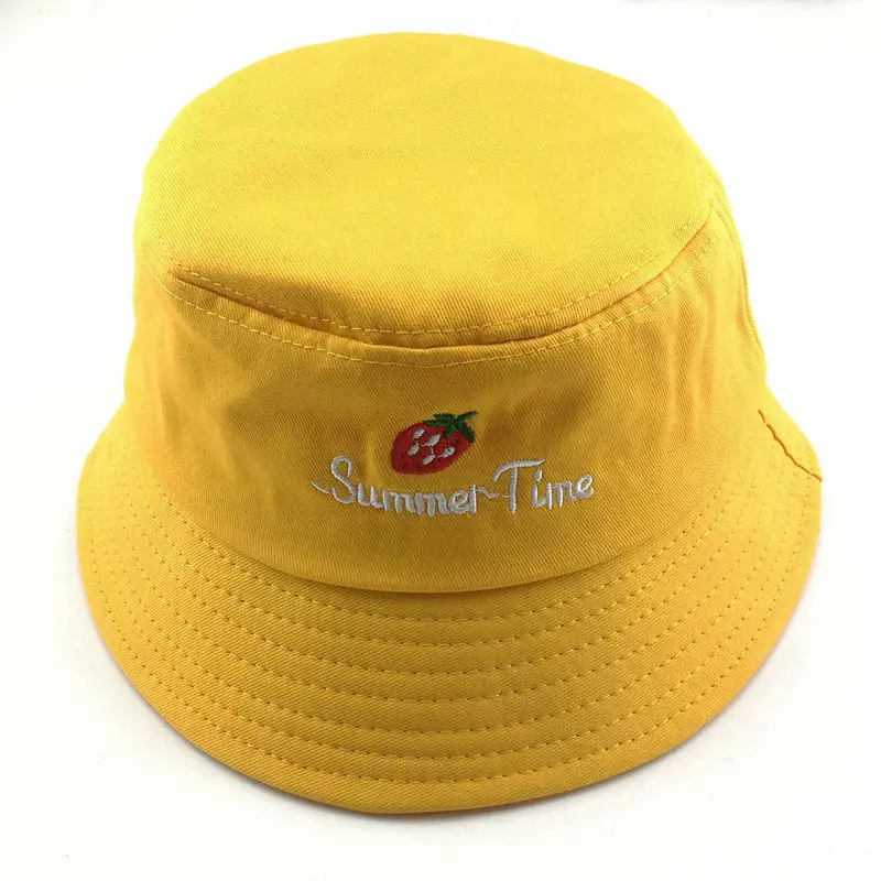 Yellow H161S Детская летняя пляжная шляпа; детская хлопковая шляпа от солнца; детская Панама; Панама для малышей; персональный дизайн; шляпа от солнца для мальчиков; H163S - Цвет: Yellow H161S