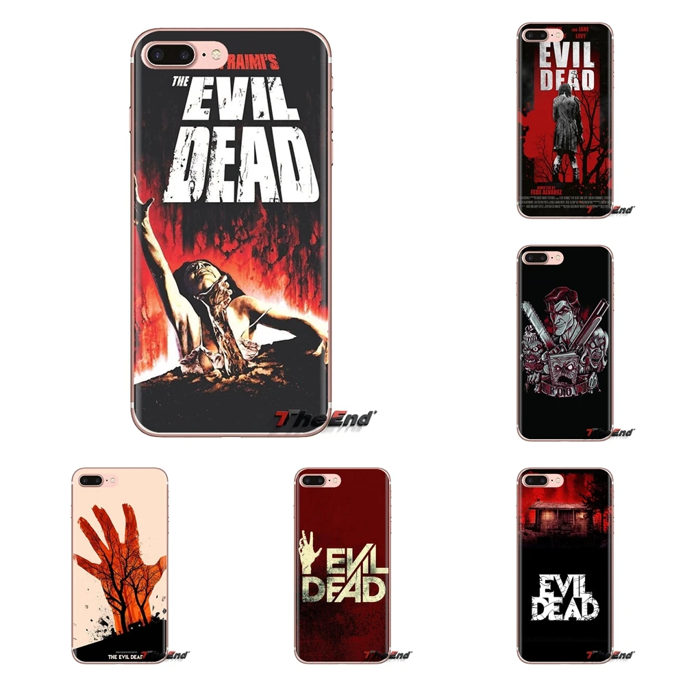 Прозрачный мягкий чехол для Samsung Galaxy S3 S4 S5 Mini S6 S7 Edge S8 S9 S10 Plus Note 3 4 5 8 9 horror The Evil Dead |