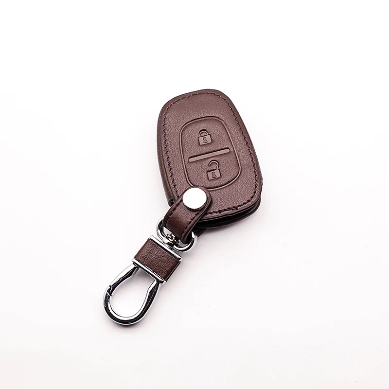 Кожаный чехол для ключей бумажник с дистанционным управлением Opel Vivaro Movano Renault Trafic