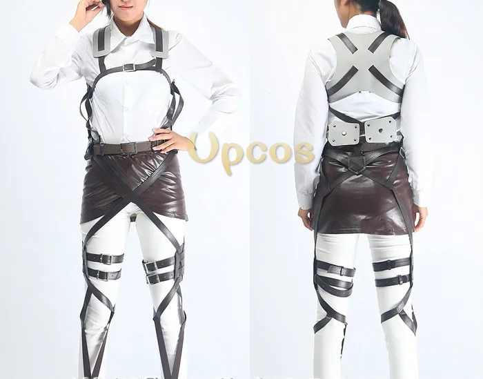 Костюмы Haloween Levi Косплей Костюм атака на Титанов Shingeki no Kyojin Rivuai куртка брюки все в одном для вечерние