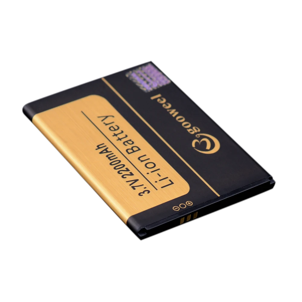 100% Оригинальный литий-ионный аккумулятор Gooweel S11 2200 мАч дорожные запасные батареи