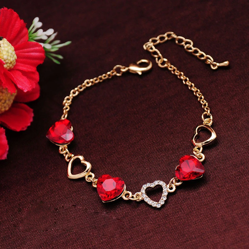 Женский браслет с подвеской в виде сердца|bracelets for|heart bracelets for womenbracelets women gold |