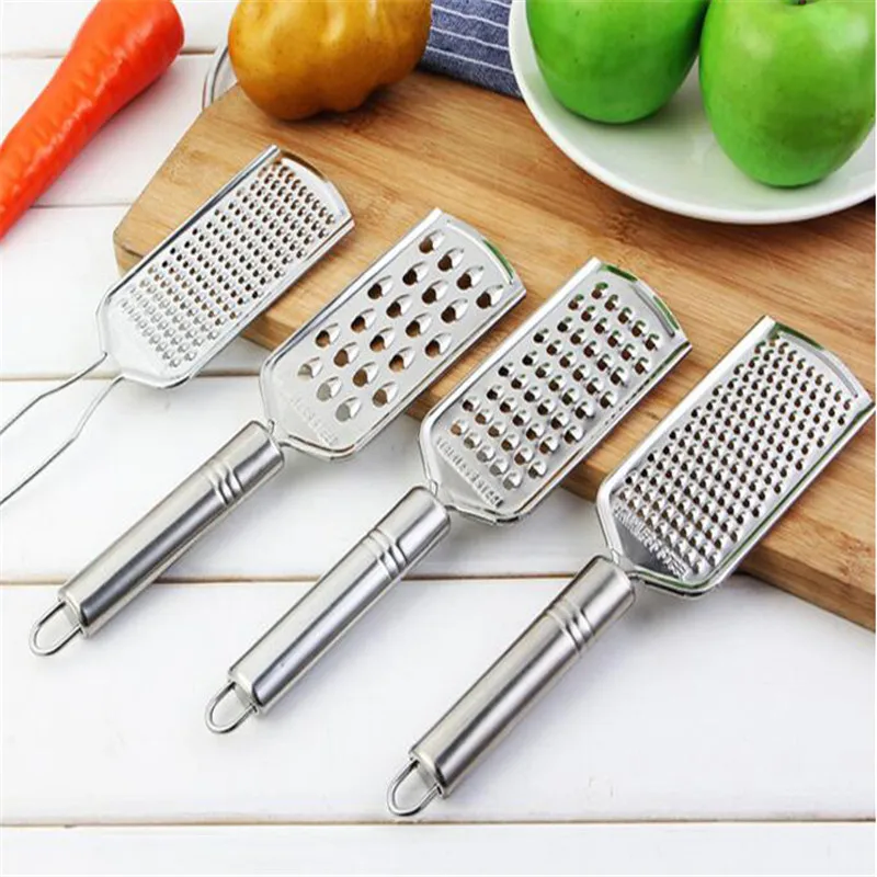 

1PC Vegetable Tools High Quality Stainless Steel Cheese Grater Kitchen Tool Potato Cheese Lemon Multi-function Graters
