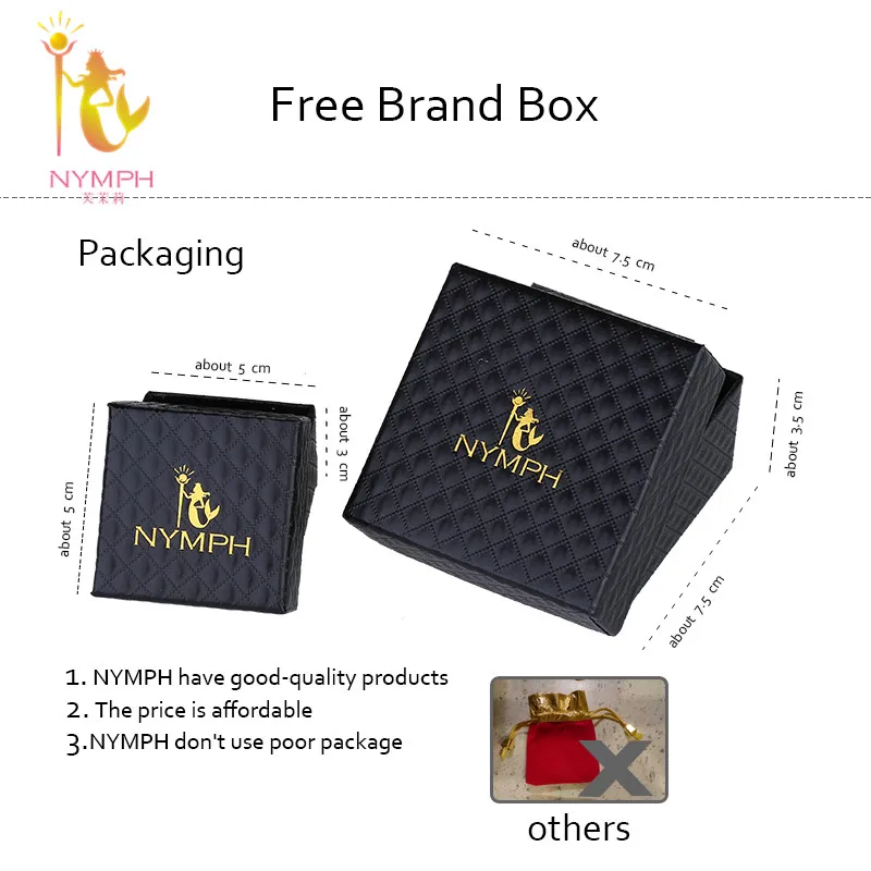 Набор ювелирных изделий NYMPH серьги и подвеска из натурального пресноводного