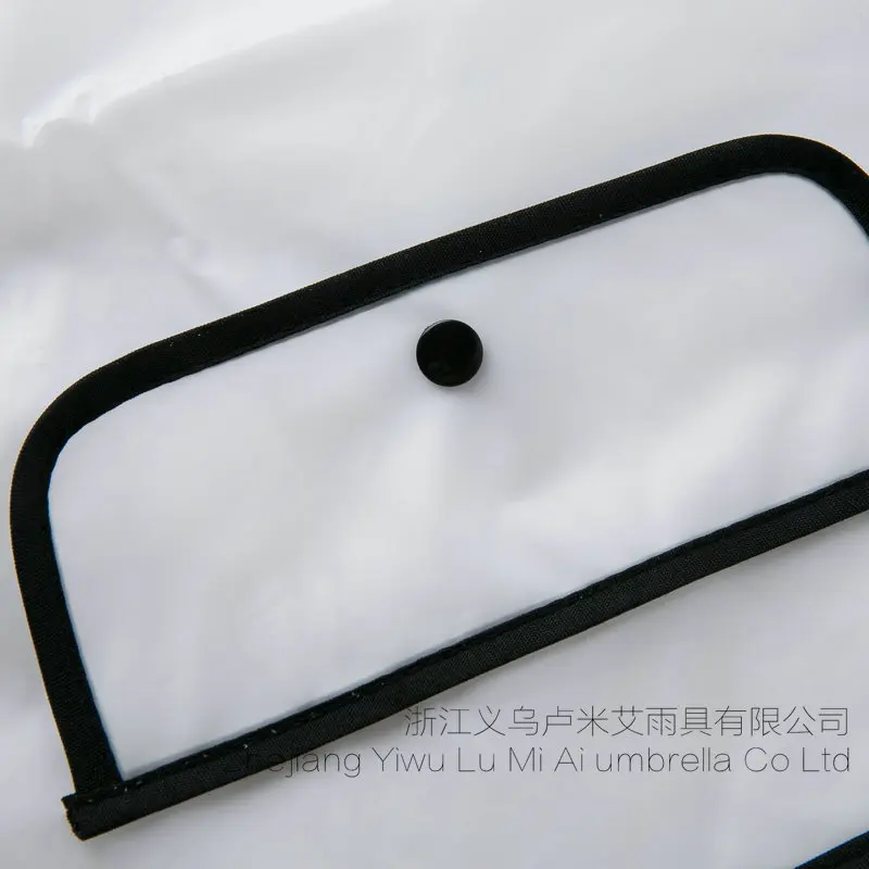 EVA модная прозрачная длинная Спортивная портативная дождевик для женщин и