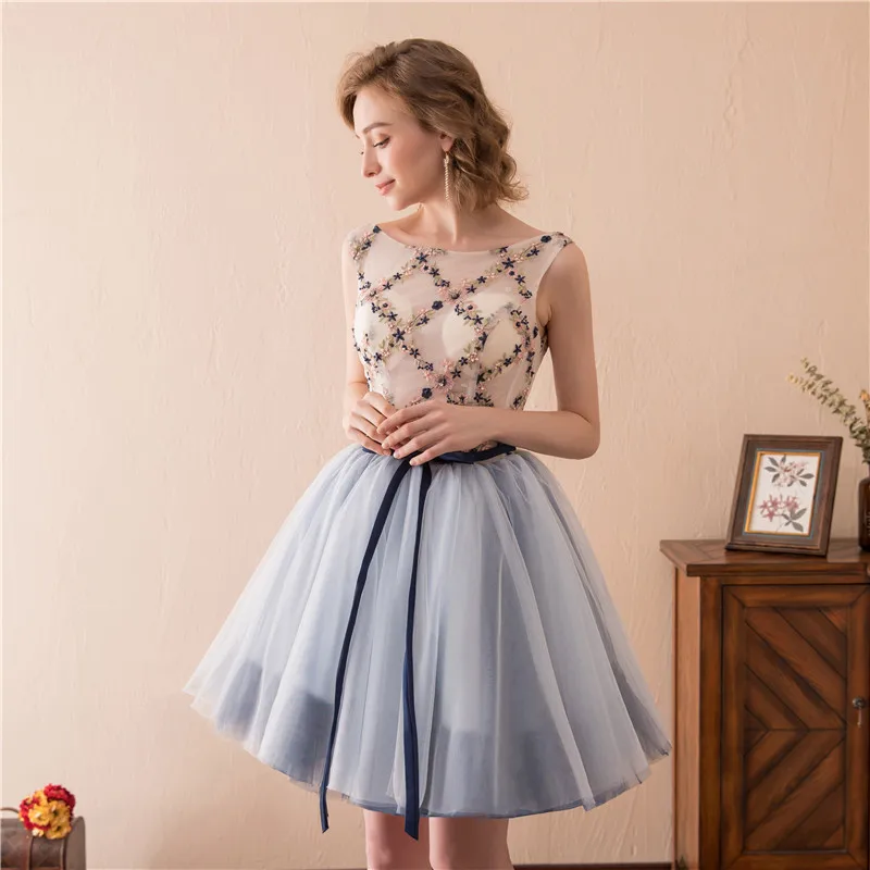Короткие Коктейльные мини платья Forevergracedress платье из тюля без рукавов большие