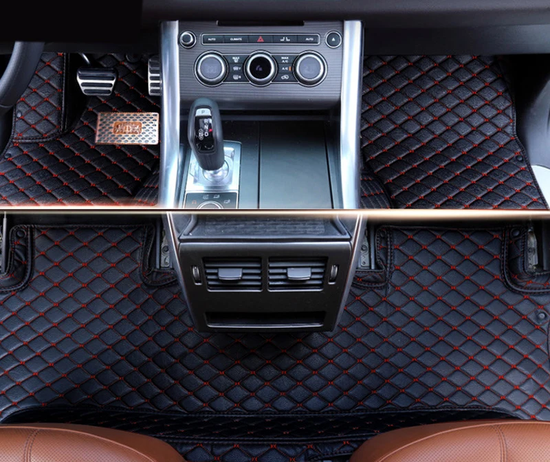 Автомобильный Стайлинг кожаные коврики и ковры автомобильные для ног Land Rover Discovery
