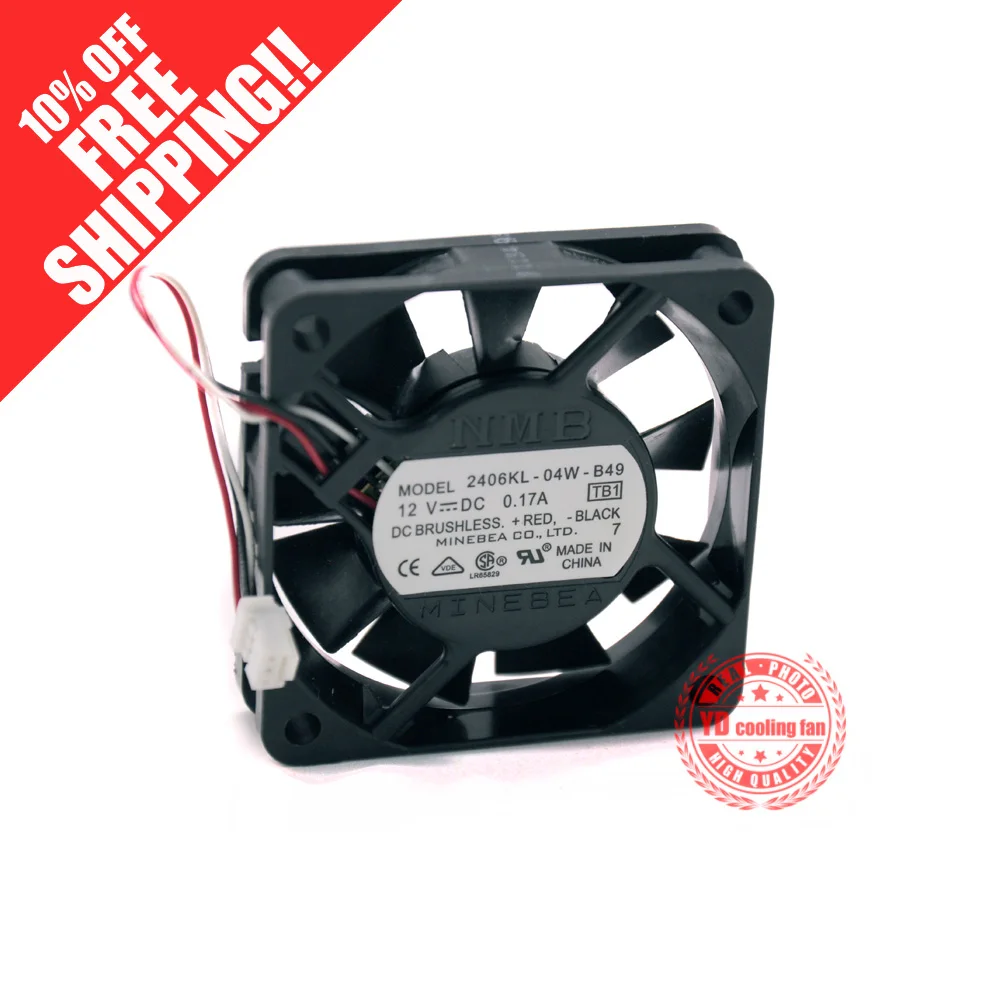 Новый женский вентилятор охлаждения 240-6 kl-04w-b49 6015 12 В 6 см