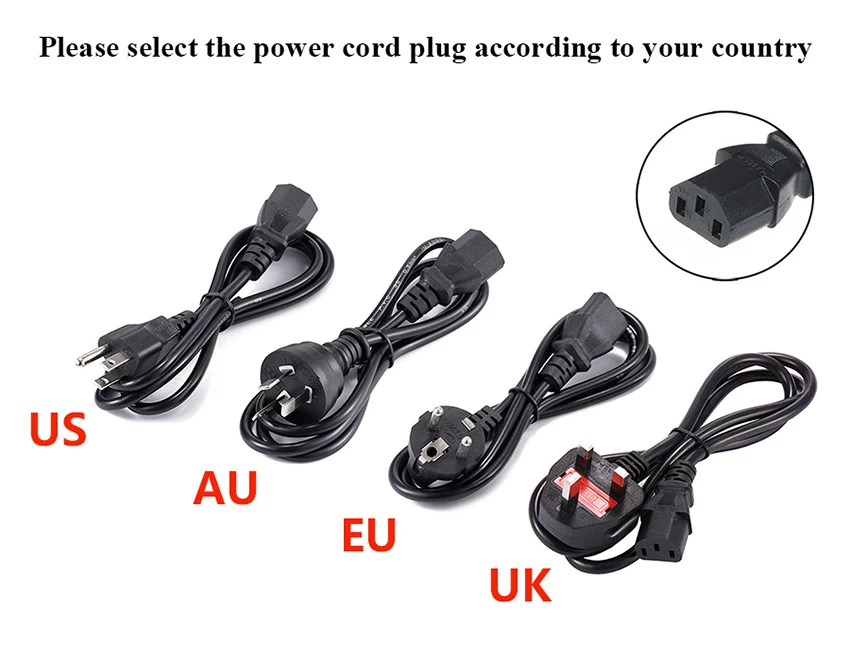 1 шт. AC DC источник питания 48 В 3A трансформатор 144 Вт DC48V3A адаптер для LED жесткая