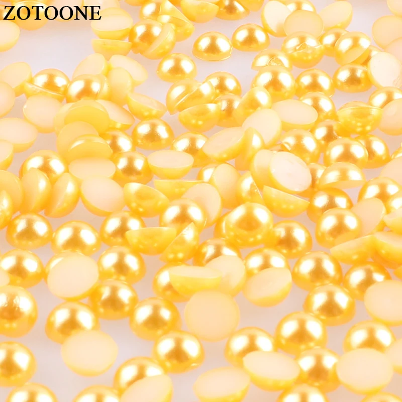 ZOTOONE 1000 шт. цвета: золотистый желтый клей на Стразы для кристаллы ногтей