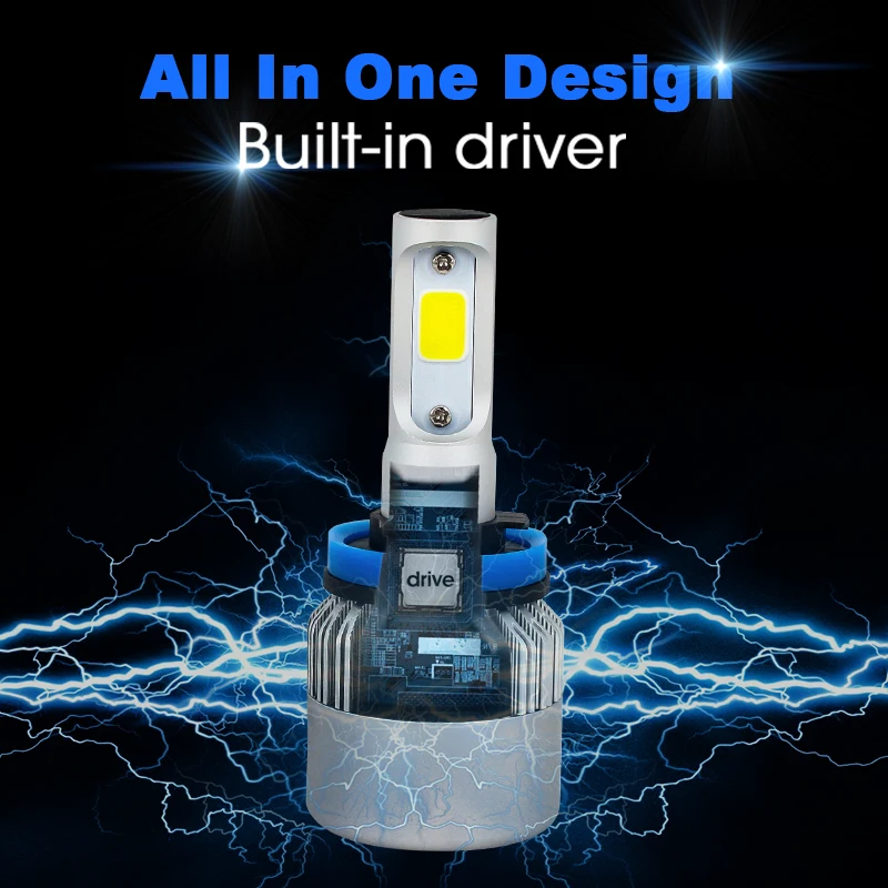 CARLitek Diodes Led H4 H7 H11 H1 автомобильный головной светильник лампы рядом с дальним