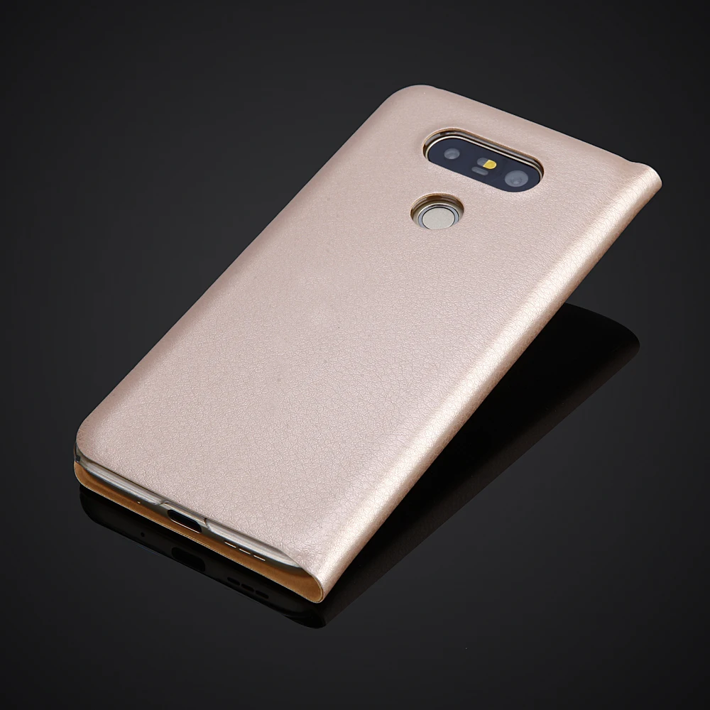 Тонкий кожаный флип-чехол для LG G5 H850 VS987 H820 LS992 H830 US992 H860N / SE H840 H845 | Мобильные