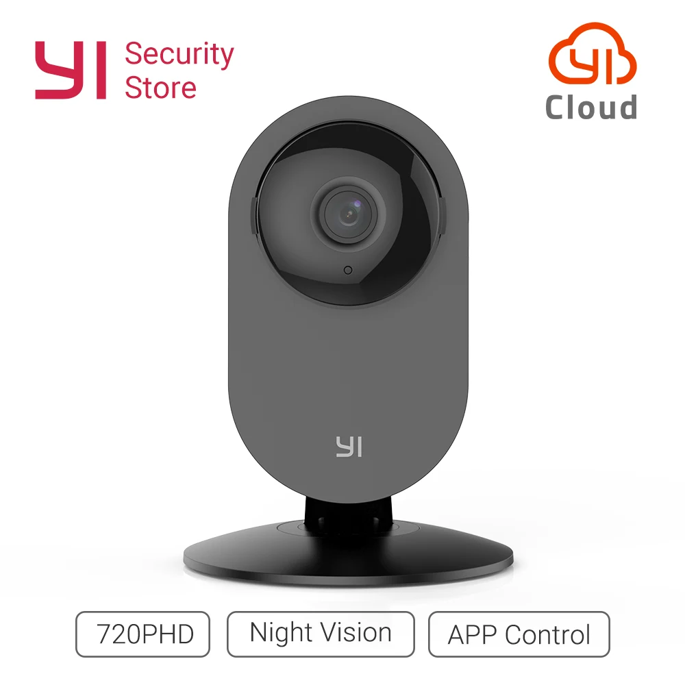 YI Home камера 720 P ночное видение видео мониторы Wi Fi IP/беспроводной сети Крытый