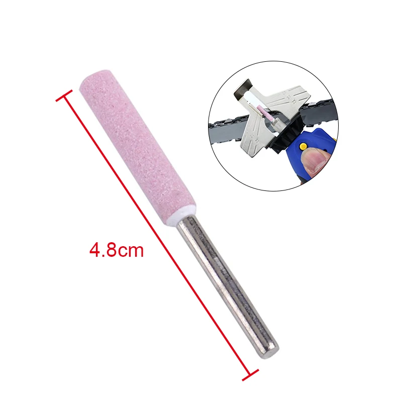 5 Pcs 4.8mm Chainsaw Sharpener Burr Chain Saw Grinding Stone File 2019ing | Дом и сад