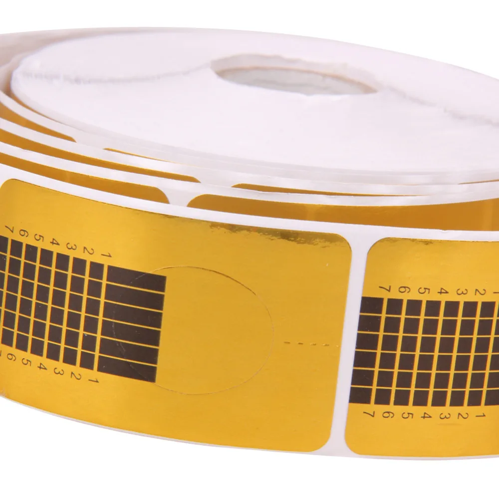 500 шт. формы для ногтей руководство искусство советы наращивания французский DIY