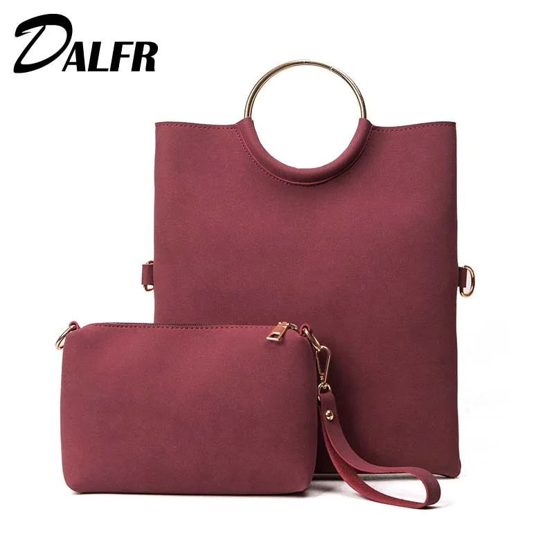 DALFR женские сумки на плечо кожаные сумочки Роскошные Брендовые через