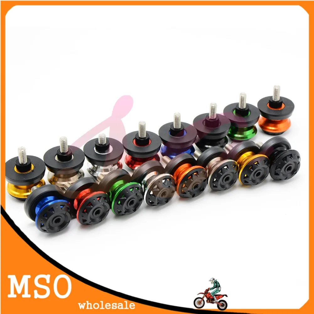Катушки для мотоцикла M6 M8 M10 серебряные слайдеры Colcor Honda Hornet CB919 CB1000R CB900 CB1300 |