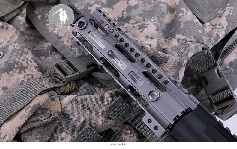 Водяной пистолет ультра легкий свободный поплавок MI Handguard Тактический маленький база для рейки Forend крепление M-LOK страйкбол AEG