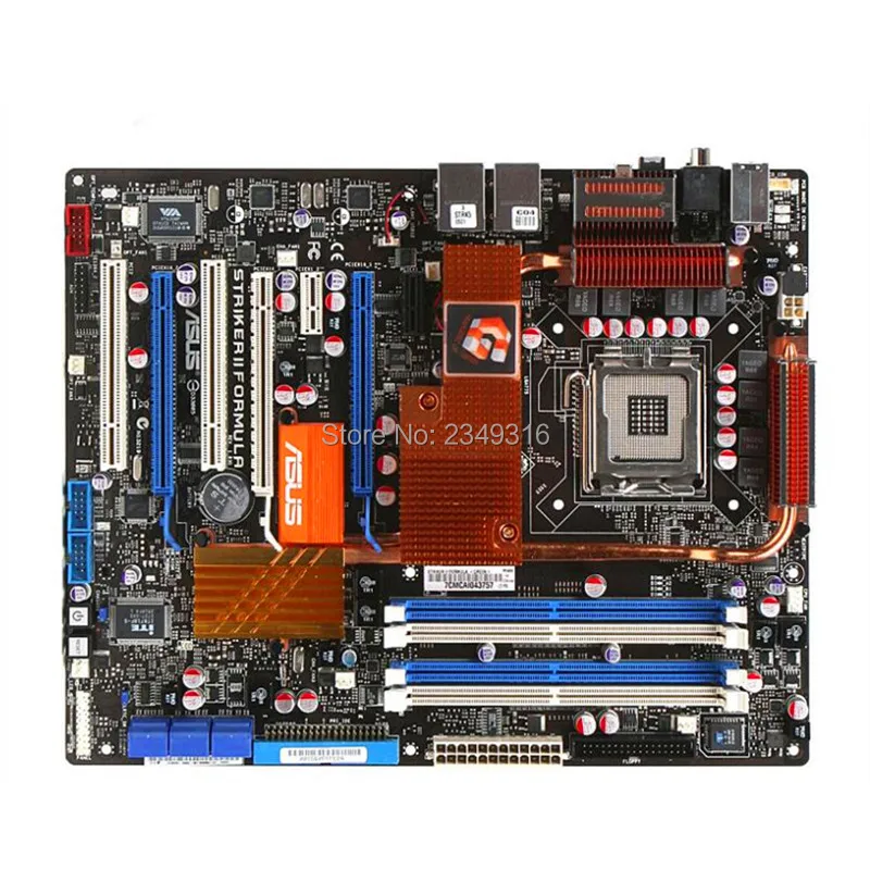 Материнская плата для Asus Striker II Formula 780i Socket LGA 775 DDR2 оригинальная б/у материнская