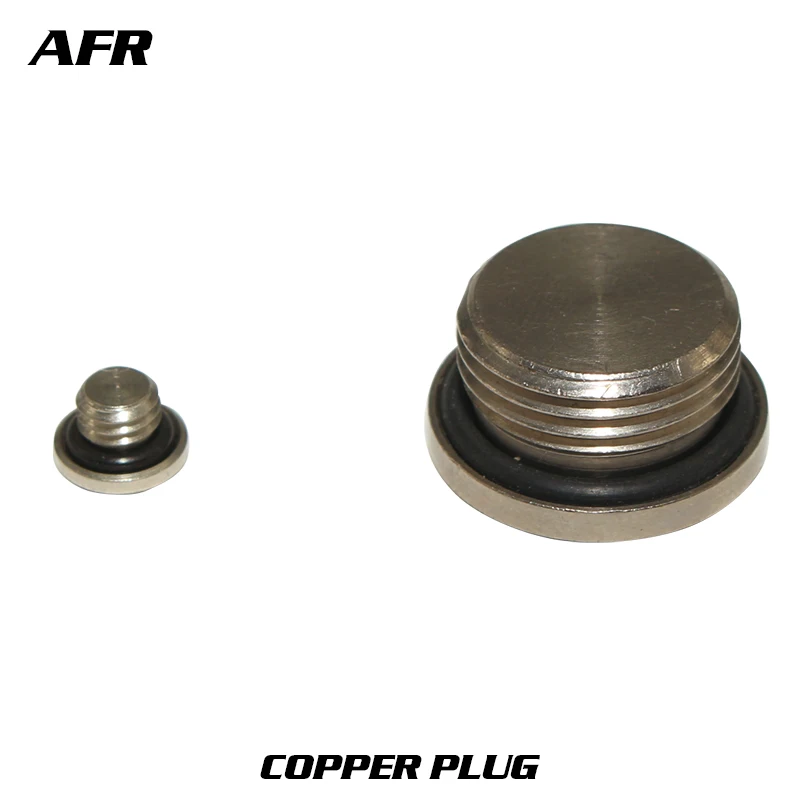 

1/8'' Copper plug with sealing ring pneumatic plug air valve end cap flow plate bottom sub solenoid valve 1/8 inch stopper