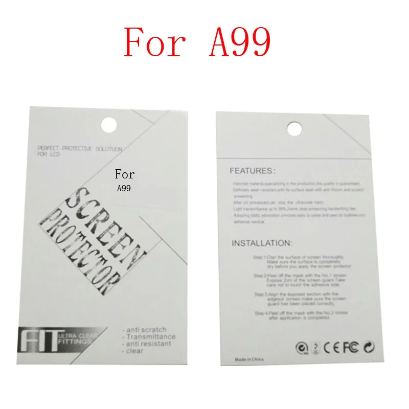 2 шт. защитная пленка для Sony 5R 5T 3N 6N 7N A7 A7R A7S A7K A7R2 A7S2 A7RM2 A37 A58 A6000 A5000 A5100 | Электроника
