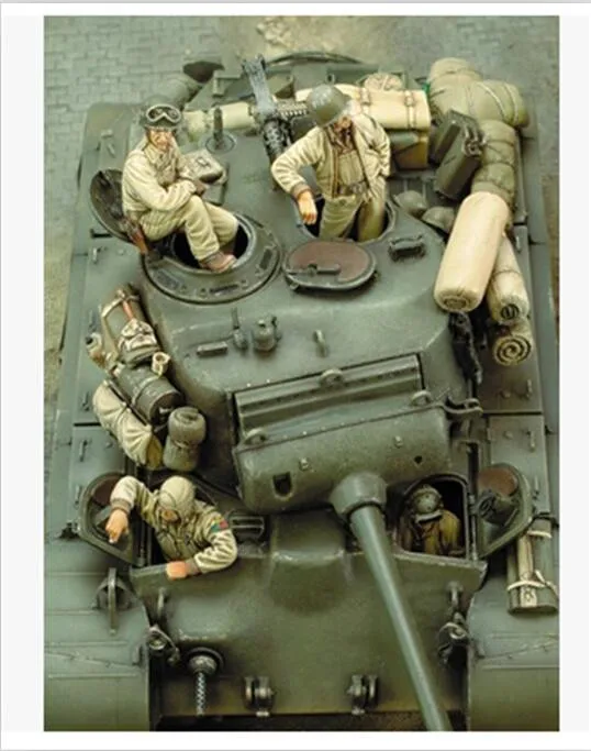 1/35 модельная фигурка из смолы комплект нераскрашенный 0035|Наборы для сборки