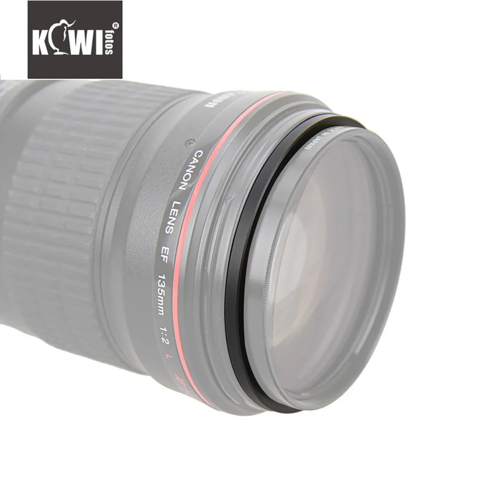 Металлический адаптер для объектива камеры KIWI бленды фильтров 40 5-72 мм сверкающие