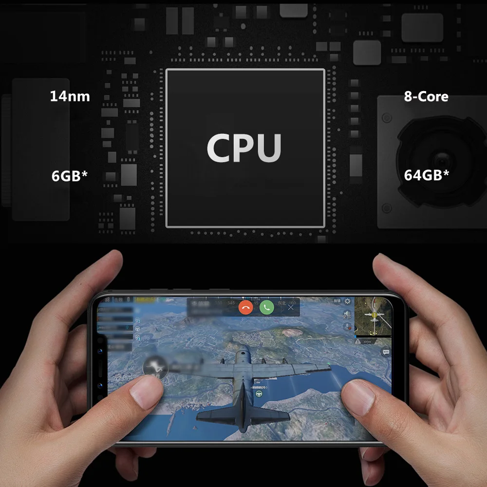 Глобальная Оригинальная камера заднего вида lenovo S5 Pro 6G 64G 20.0MP ZUI 5,0, четыре ядра, 1,8 ГГц, 3500 мА/ч, батарея для распознавания лица, мобильный телефон, обновление ota