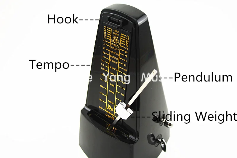 Cherub WSM 330 механический метроном музыкальный инструмент ритм темпа бесплатная