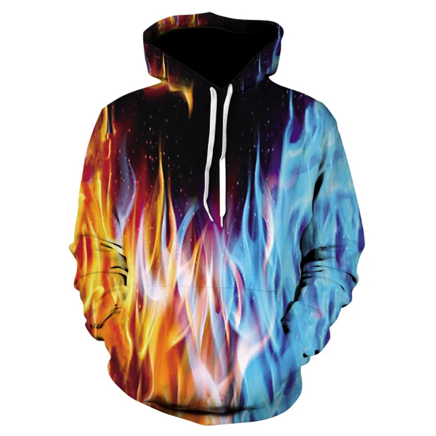Горячая новинка 2019 модный цифровой принт для мужчин и женщин 3D окрашенный