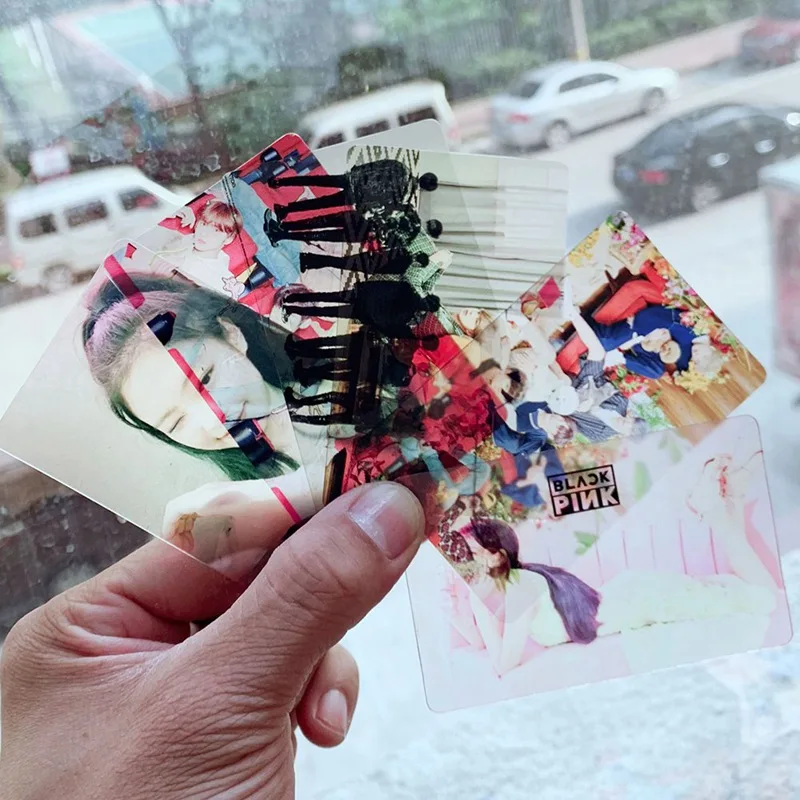 1 Набор K-pop Twice Blackpink GOT7 ПВХ прозрачная Фотокарта альбом Фотокарта для фанатов коллекция подарок