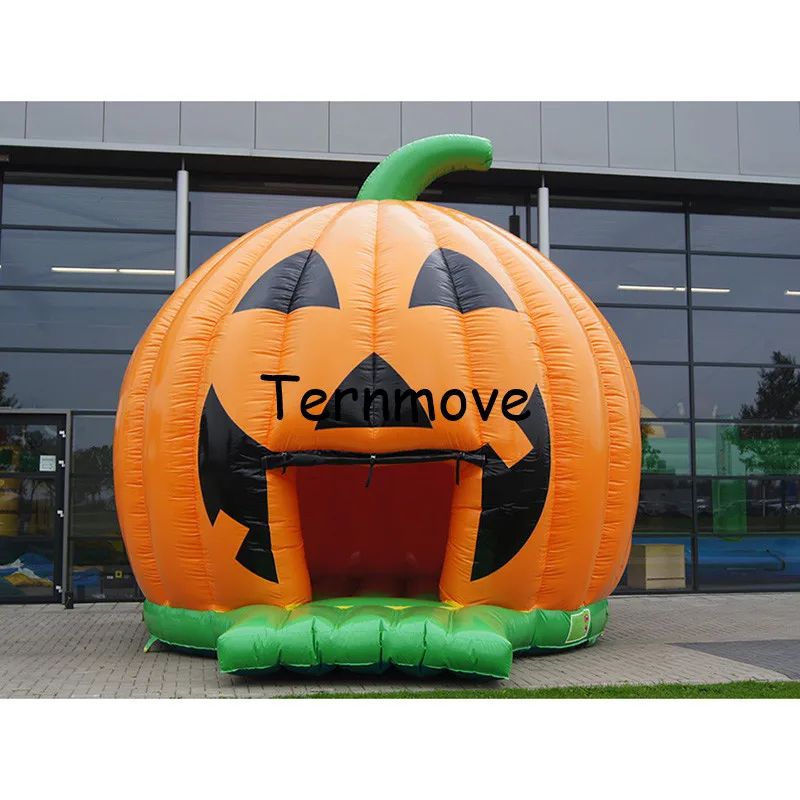 inflatable halloween pumkin bouncer For Kid and adult,Inflatable Moonwalk Jumper ,inflatable air...