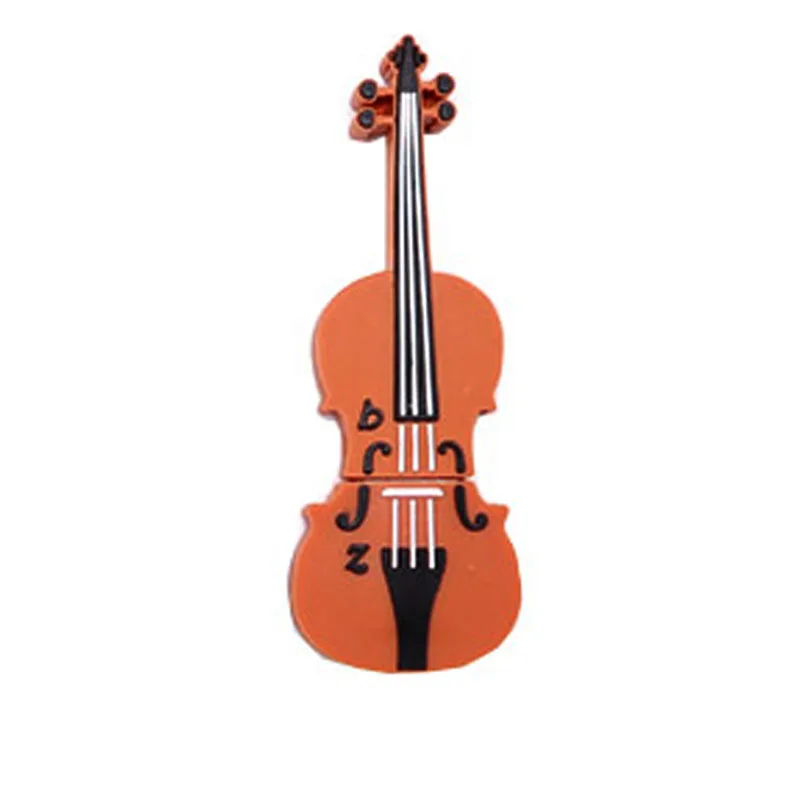

Hot sale Musical instrument usb flash drive 4GB 8GB 16G 32GB 64GB pen drive Guitar/violin/piano memory stick creative pendrive
