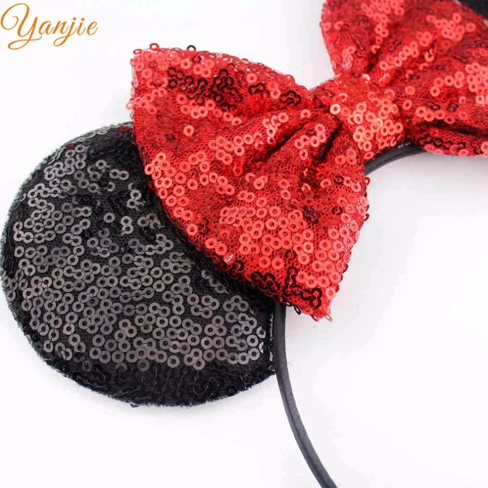 Женский ободок с бантом 5 дюймов блестками|diy hair accessories|hair accessorieshair accessories for kids |