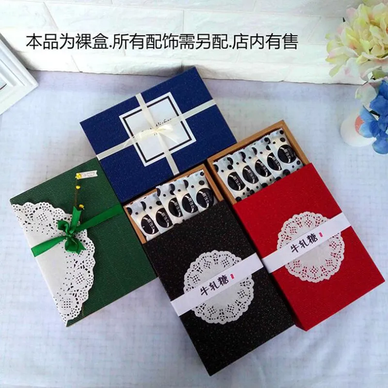 10 шт. винтажные бумажные коробки для конфет | Дом и сад