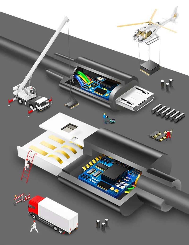 Быстрая зарядка 4 USB 3,0 Автомобильное зарядное устройство адаптер QC3.0 Быстрая зарядка кабель для мобильного телефона для iPhone Xiaomi mi 8 9 SE 9T красный mi 6 6A 7 7A