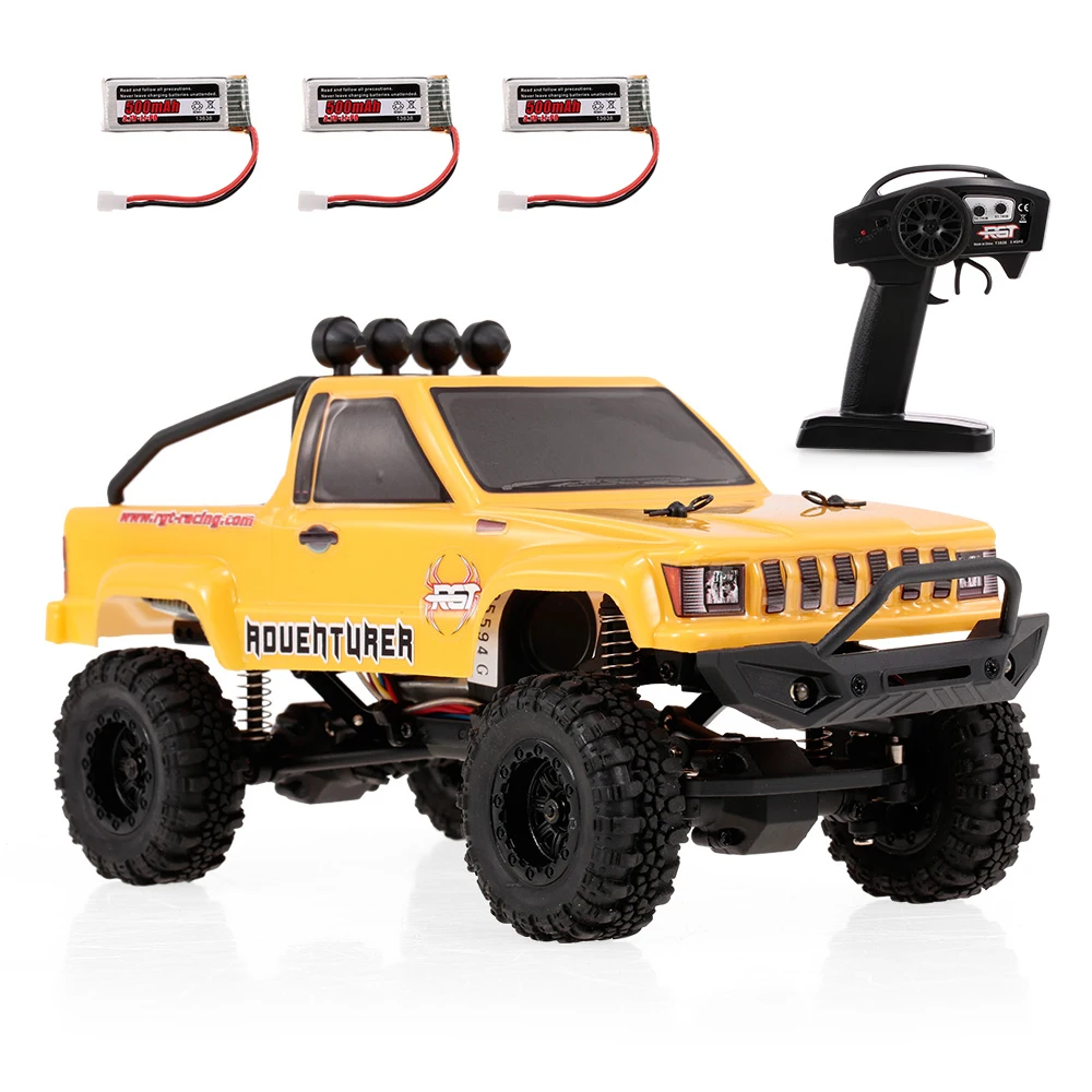 RGT 136240 1:24 RC Автомобиль 2 4G 4WD 15 км/ч Рок Гусеничный внедорожный багги автомобиль с 3