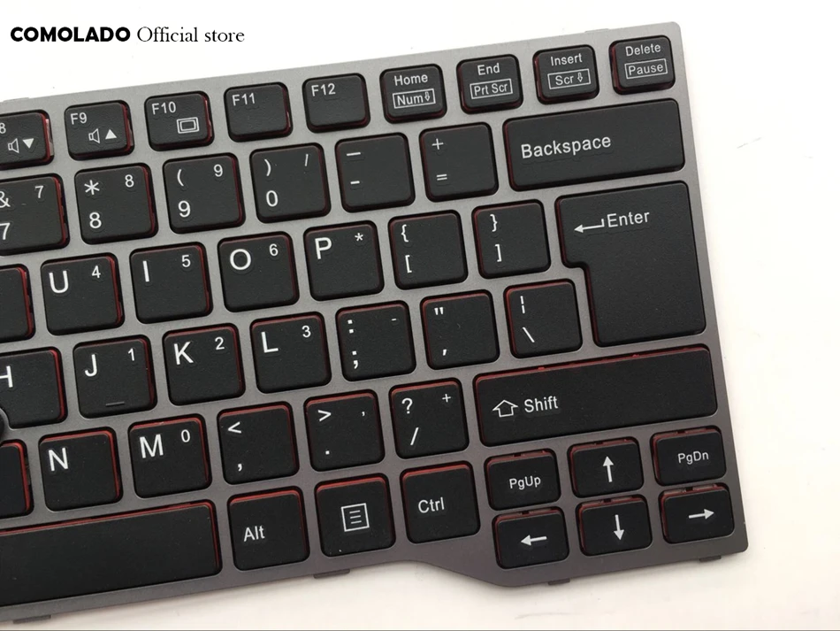 UI Английский Клавиатура для Fujitsu Lifebook E733 E744 E734 E743 UI клавиатура макет