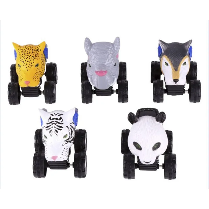 Популярный инерционный автомобиль с головой динозавра отрывом животного